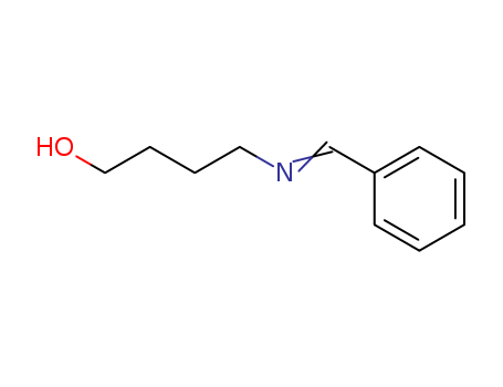 Molecular Structure of 99858-57-8 (1-Butanol, 4-[(phenylmethylene)amino]-)