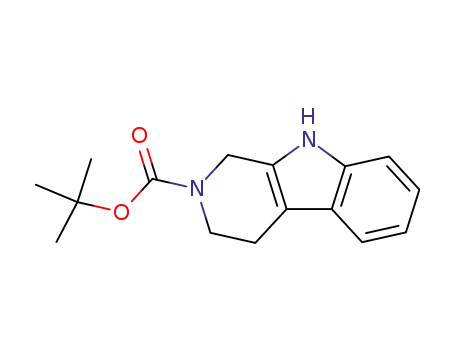 Molecular Structure of 168824-94-0 (1,3,4,9-Tetrahydro-b-carboline-2-carboxylic acid tert-butyl ester)
