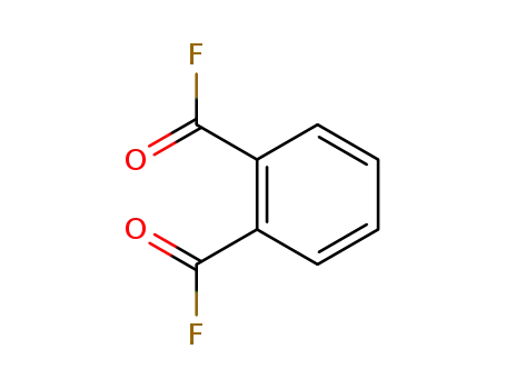 Molecular Structure of 445-69-2 (1,2-Benzenedicarbonyl difluoride (9CI))