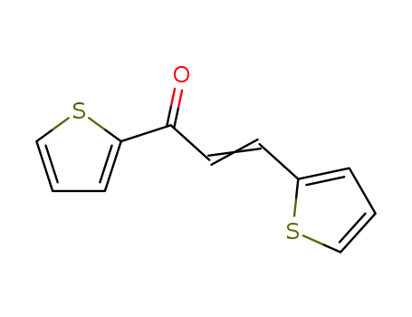Molecular Structure of 2309-48-0 (1,3-DI-2-THIENYL-2-PROPEN-1-ONE)