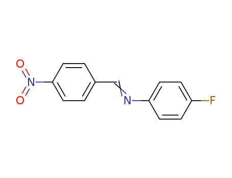 Benzenamine, 4-fluoro-N-[(4-nitrophenyl)methylene]-