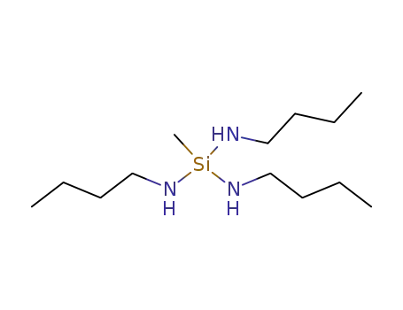 Molecular Structure of 16411-33-9 (N,N',N''-tributyl-1-methylsilanetriamine)