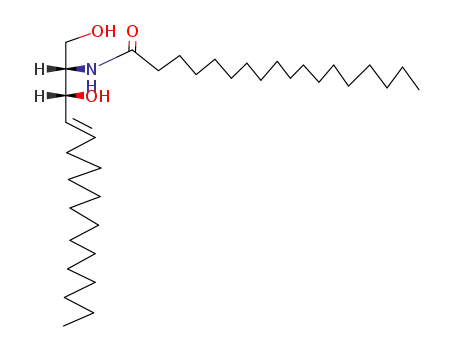 Molecular Structure of 2304-81-6 (C18 CERAMIDE)