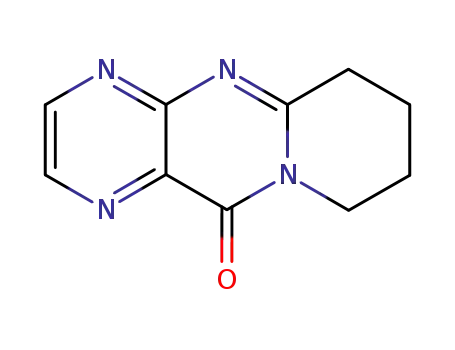 Molecular Structure of 35982-77-5 (5,6,7,8-Tetrahydro-1,4,8a,10-tetraaza-anthracen-9-one)