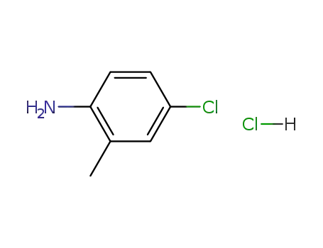 Molecular Structure of 3165-93-3 (4-CHLORO-O-TOLUIDINE HYDROCHLORIDE)
