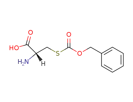 Molecular Structure of 1625-72-5 (S-Cbz-L-cysteine)
