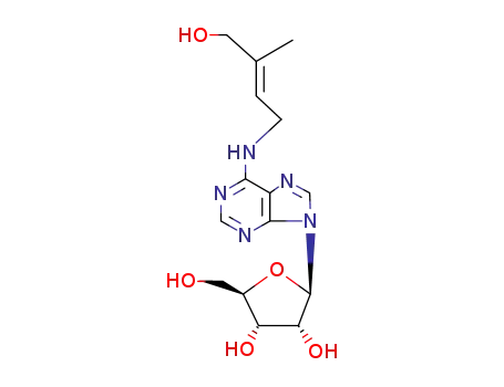 Molecular Structure of 6025-53-2 (trans-Zeatin-riboside)