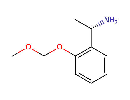 Molecular Structure of 757195-50-9 ((1S)-1-[2-(methoxymethoxy)phenyl]ethanamine)