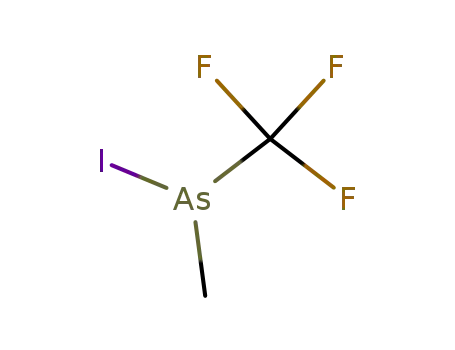 Molecular Structure of 57028-26-9 (Trifluormethyl-methyl-iodarsin)