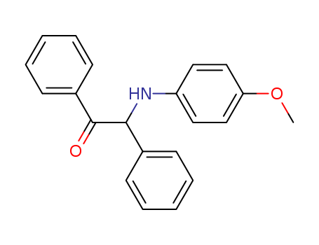 Ethanone,2-[(4-methoxyphenyl)amino]-1,2-diphenyl- cas  19339-72-1