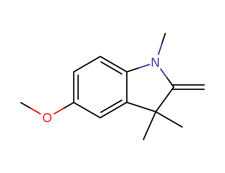 Molecular Structure of 35976-46-6 (5-methoxy-1,3,3-trimethyl-2-methyleneindoline)