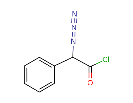 Benzeneacetylchloride, a-azido-