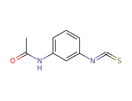 Molecular Structure of 3137-83-5 (3'-Isothiocyanatoacetanilide)