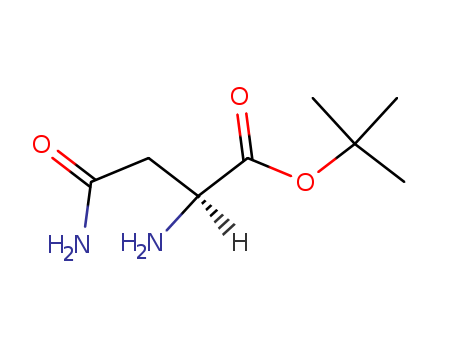 25456-86-4,L-Asparagine tert-butyl ester,Asparagine,tert-butyl ester, L- (8CI);Asparagine tert-butyl ester;L-Asparaginetert-butyl ester;NSC 186917;H-Asn-OtBu;