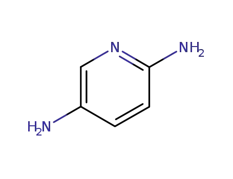 Molecular Structure of 4318-76-7 (2,5-Diaminopyridine)