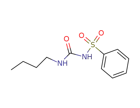 Molecular Structure of 3149-00-6 (1-butyl-3-(phenylsulphonyl)urea)