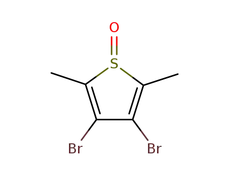 Molecular Structure of 301677-76-9 (3,4-Dibromo-2,5-dimethylthiophene S-monoxide)