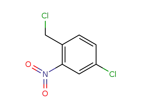 Molecular Structure of 938-71-6 (4-CHLORO-2-NITROBENZYL CHLORIDE)