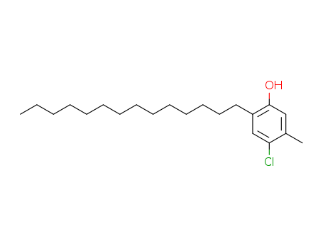 Phenol,4-chloro-5-methyl-2-tetradecyl-