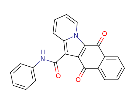 Benzo[f]pyrido[1,2-a]indole-12-carboxamide,6,11-dihydro-6,11-dioxo-N-phenyl-