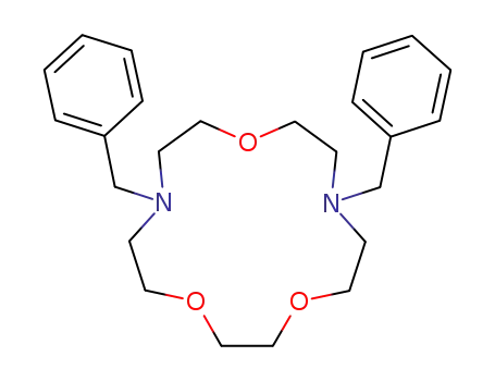7,13-dibenzyl-7,13-diaza-1,4,10-trioxacyclopentadecane