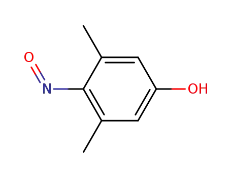 Molecular Structure of 19628-76-3 (3,5-Dimethyl-4-nitrosophenol)
