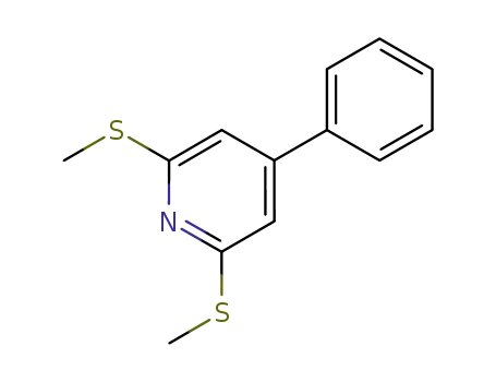 2,6-bis(methylthio)-4-phenylpyridine