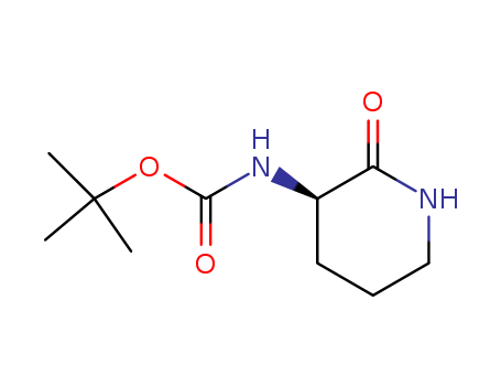Carbamic acid, [(3R)-2-oxo-3-piperidinyl]-, 1,1-dimethylethyl ester (9CI)