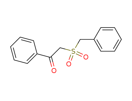 Ethanone,1-phenyl-2-[(phenylmethyl)sulfonyl]- cas  6099-27-0