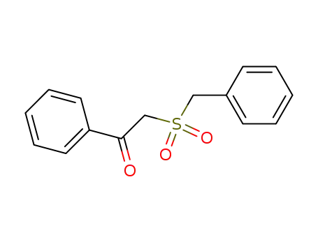 Molecular Structure of 6099-27-0 (2-(benzylsulfonyl)-1-phenylethanone)