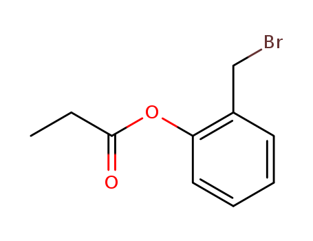 Phenol, 2-(bromomethyl)-, propanoate