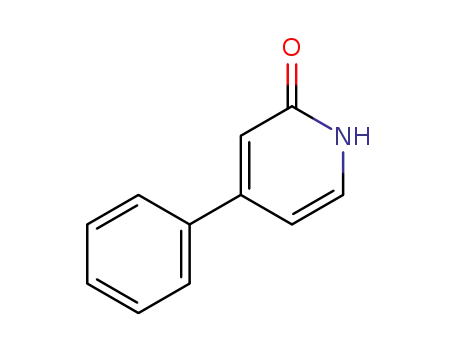 Molecular Structure of 19006-81-6 (2-HYDROXY-4-PHENYLPYRIDINE)