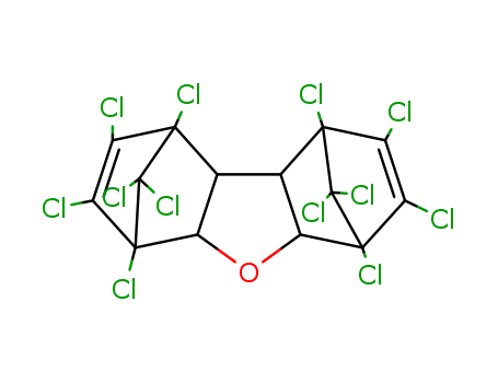 1,4:6,9-Dimethanodibenzofuran,1,2,3,4,6,7,8,9,10,10,11,11-dodecachloro-1,4,4α,5α,6,9,9α,9β-octahydro-