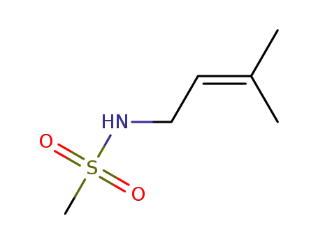 N-(3-methylbut-2-en-1-yl)methanesulfonamide