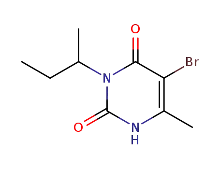 Molecular Structure of 314-40-9 (Bromacil)