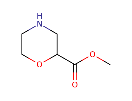 Molecular Structure of 135782-19-3 (2-Morpholinecarboxylicacid,methylester(9CI))