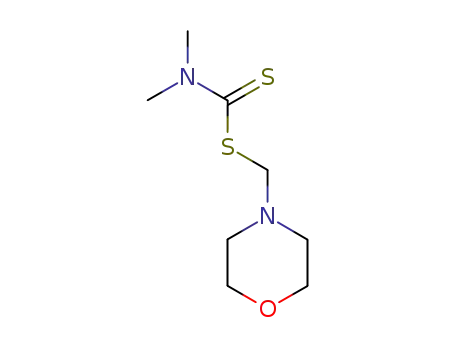 Molecular Structure of 31848-11-0 (morpholinomethyl dimethyldithiocarbamate)