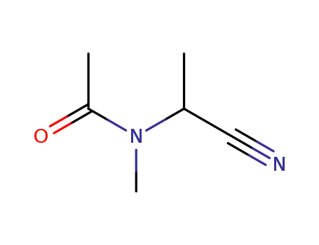 N-Acetyl-N-methyl-α-methyl-aminoacetonitril