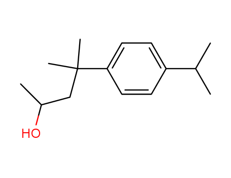 93963-35-0,4-(p-cumenyl)-4-methylpentan-2-ol,2-Pentanol,4-p-cumenyl-4-methyl- (6CI); 4-Methyl-4-(4-cumenyl)-2-pentanol