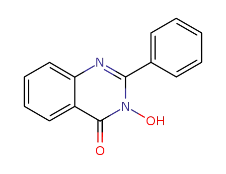 Molecular Structure of 5319-72-2 (3-HYDROXY-2-PHENYL-3,4-DIHYDROQUINAZOLIN-4-ONE)