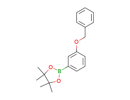 4,4,5,5-Tetramethyl-2-[3-(phenylmethoxy)phenyl]-1,3,2-dioxaborolane