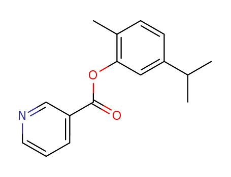 3-Pyridinecarboxylicacid, 2-methyl-5-(1-methylethyl)phenyl ester