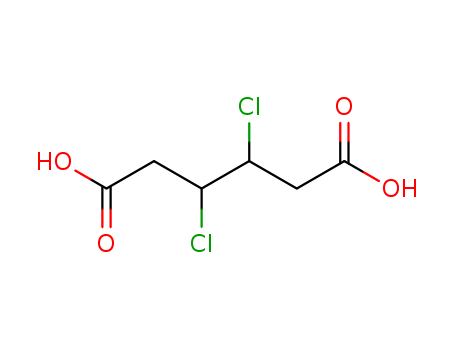 Hexanedioic acid,3,4-dichloro- cas  15519-50-3