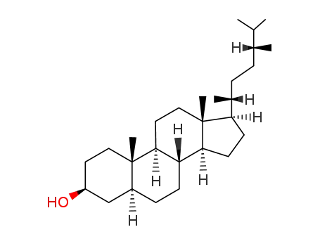 Molecular Structure of 474-60-2 (Ergostan-3-ol, (3.beta.,5.alpha.,24R)-)