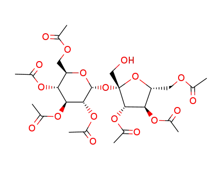 3,4,6-tri-O-acetyl-β-D-fructofuranosyl 2,3,4,6-tetra-O-acetyl-α-D-glucopyranoside