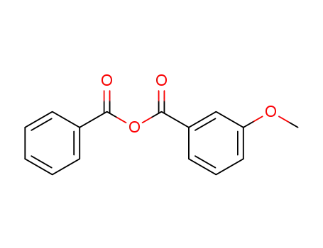 Molecular Structure of 214971-11-6 (benzoic-m-methoxybenzoic anhydride)