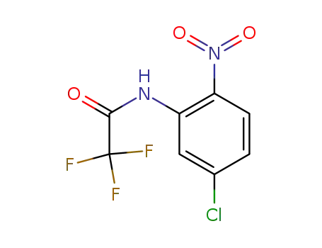 Molecular Structure of 174264-60-9 (5-chloro-2-nitro-N-trifluoroacetylaniline)