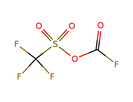 Molecular Structure of 74501-99-8 (fluoroformyl trifluoromethanesulfonate)