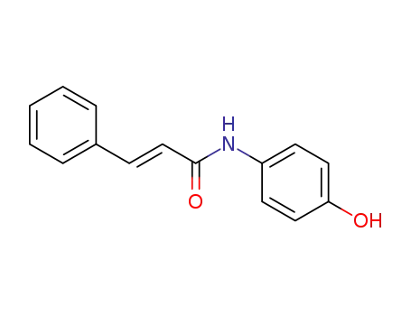 Molecular Structure of 3579-85-9 (N-(4-hydroxyphenyl)cinnamamide)
