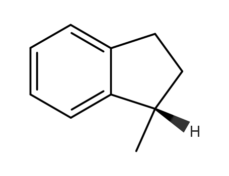 Molecular Structure of 51517-18-1 (1H-Indene, 2,3-dihydro-1-methyl-, (S)-)